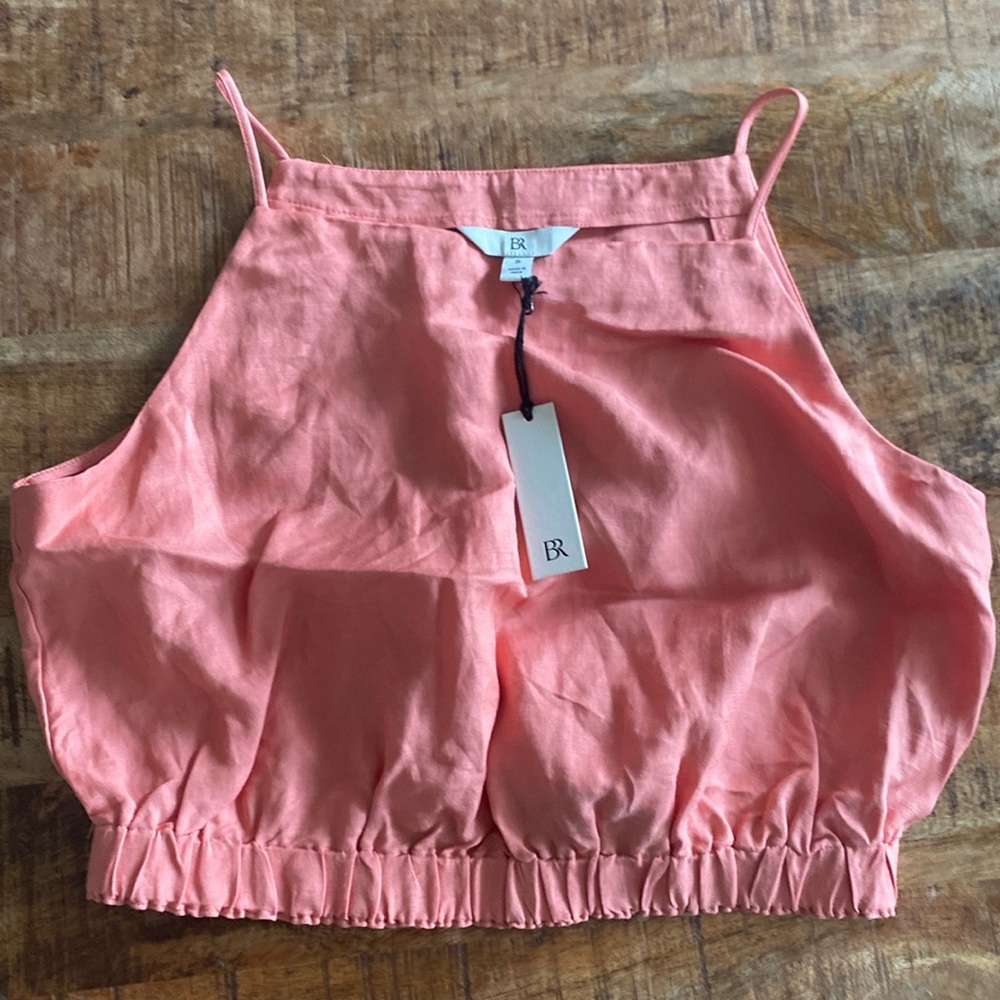 Banana Republic Pink Sleeveless Blouse NWT